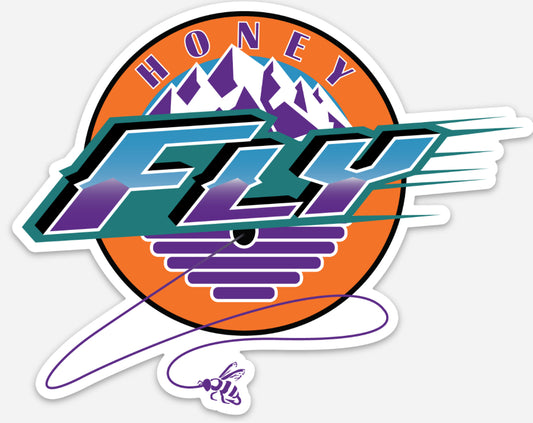 Utah Fly Stickers - Honey Fly Fishing