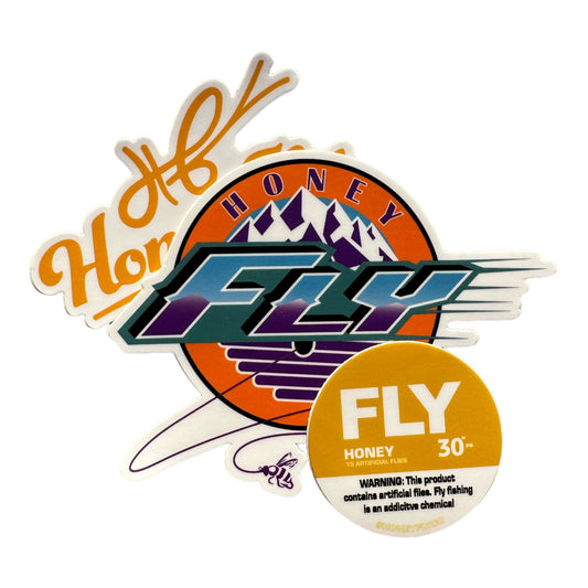 Sticker pack - Honey Fly Fishing