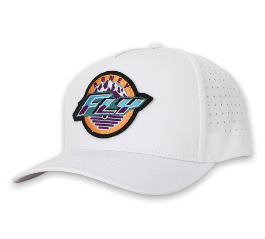 Utah Fly Hat - White - Honey Fly Fishing