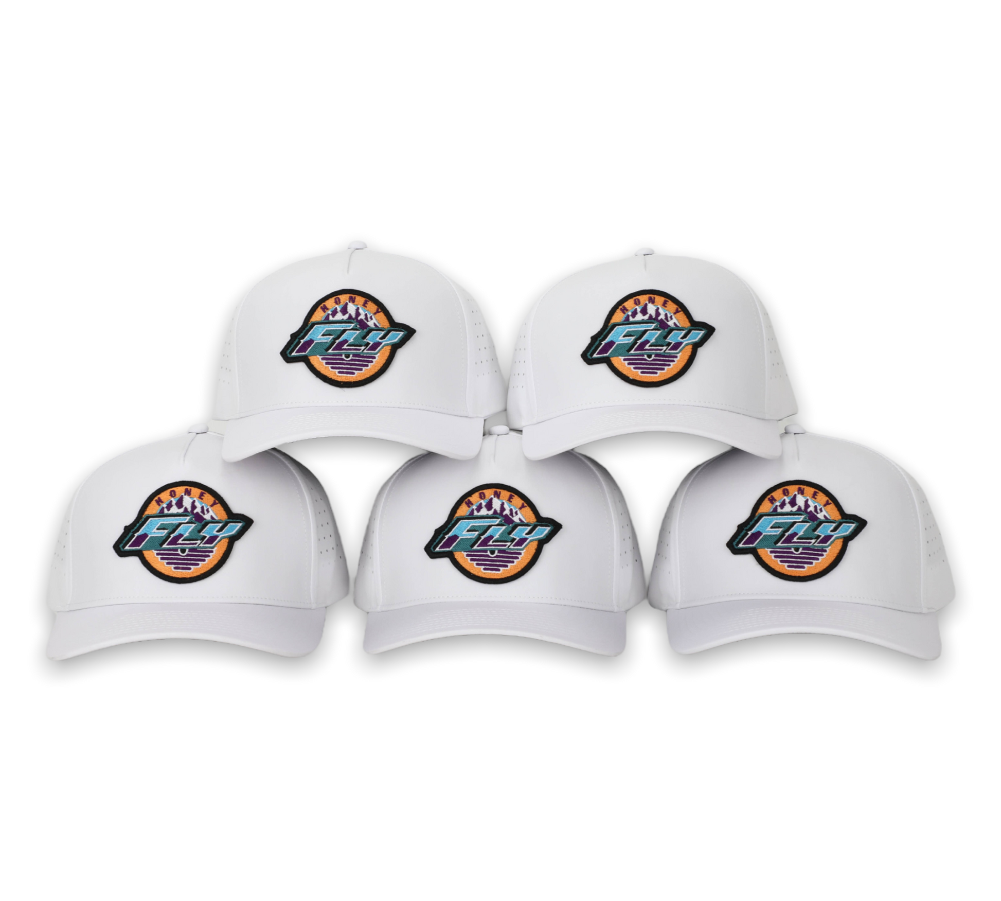 Utah Fly Hat - White - Honey Fly Fishing