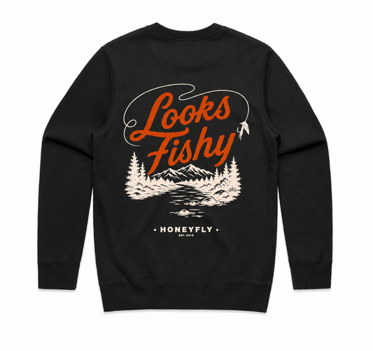Looks Fishy Crew-Neck
