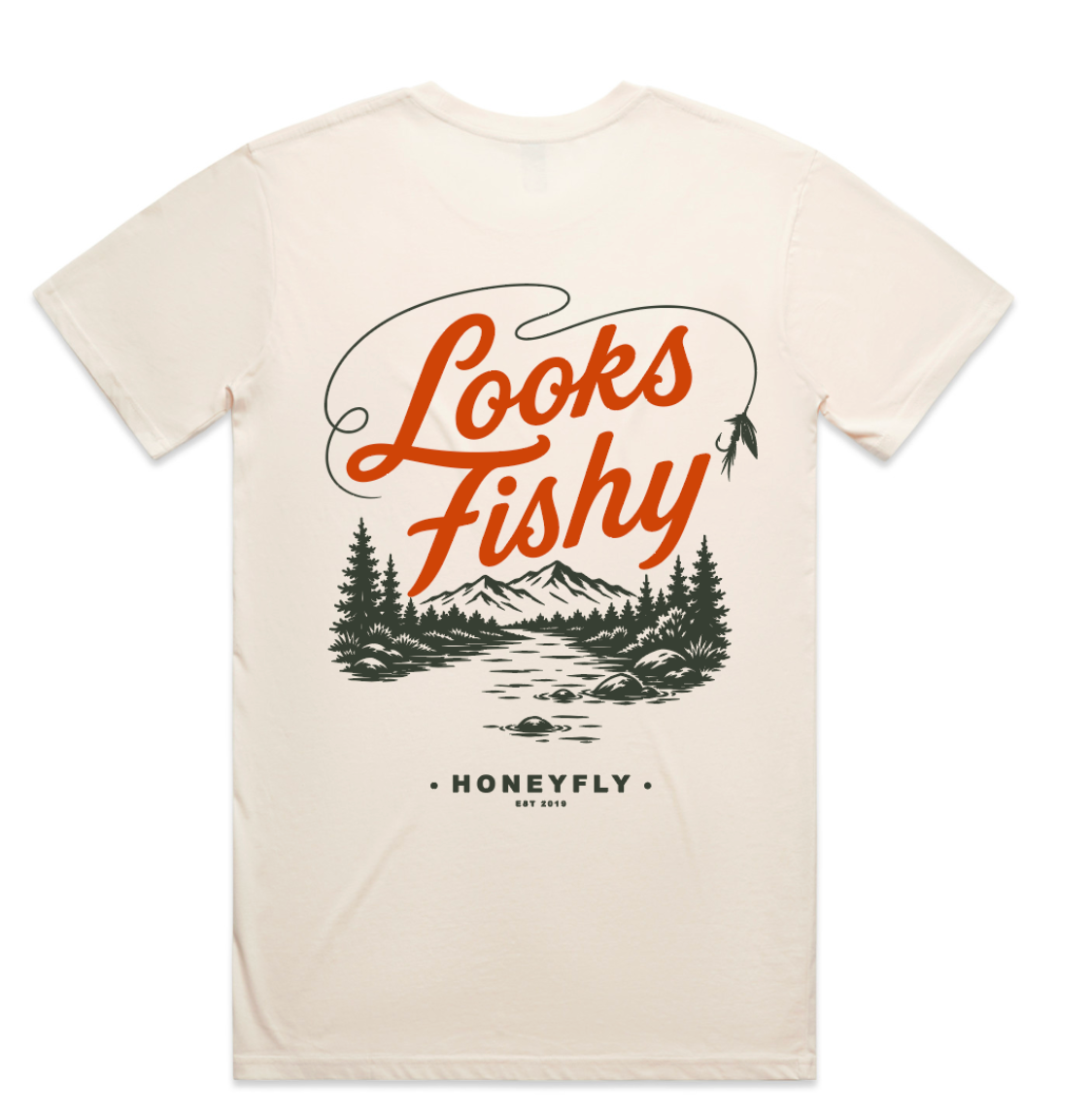 Looks Fishy Tee - Honey Fly Fishing 