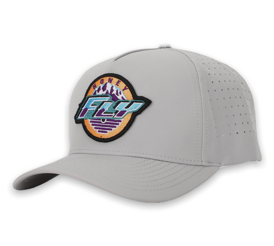 Utah Fly Hat - Grey - Honey Fly Fishing